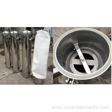 Dust collector bag filters